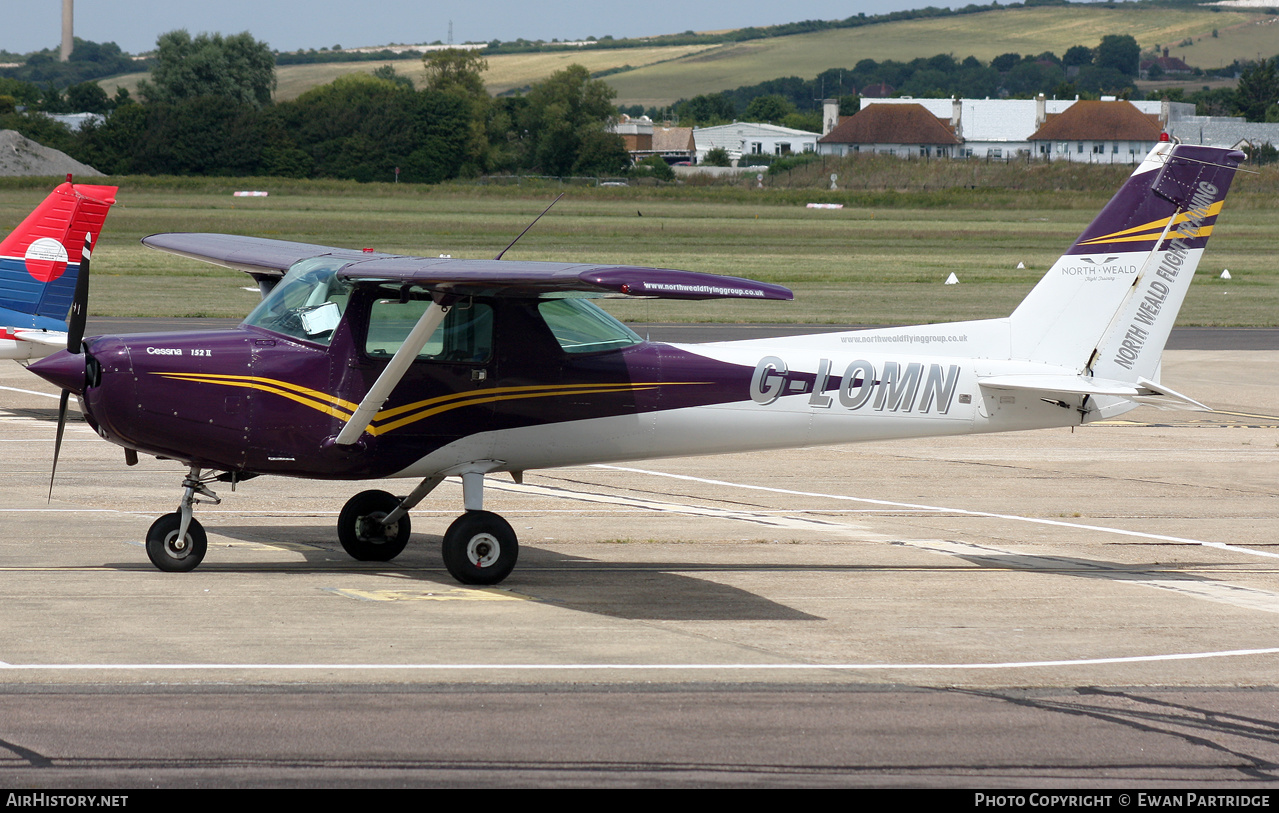 Aircraft Photo of G-LOMN | Cessna 152 | North Weald Flight Training | AirHistory.net #476009