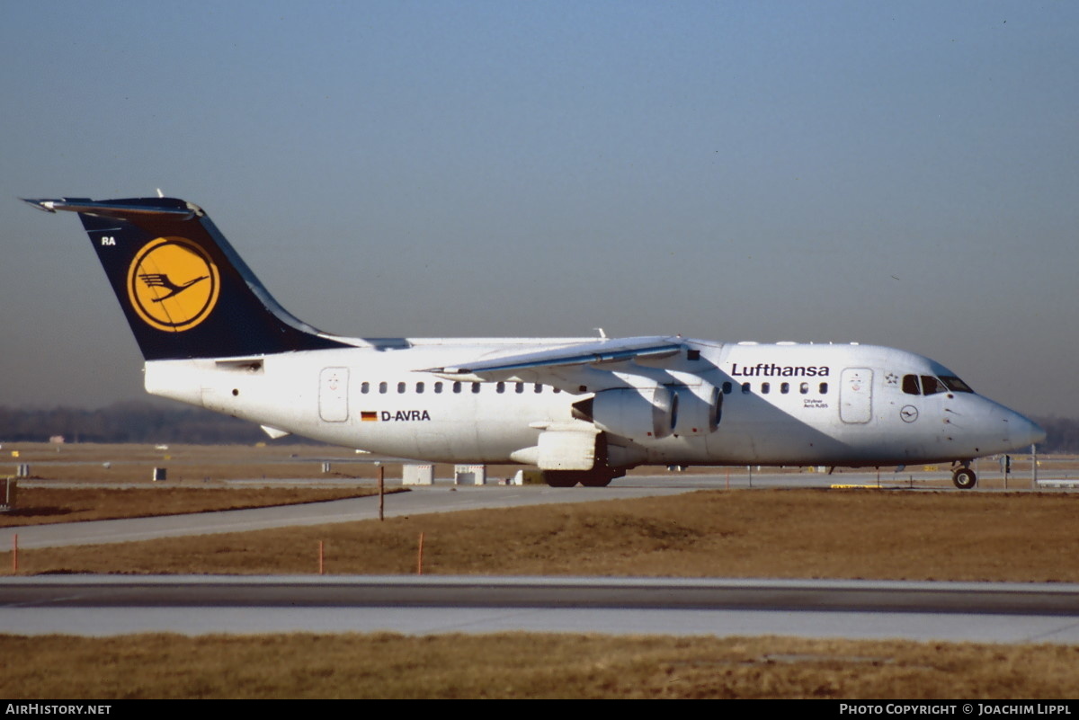 Aircraft Photo of D-AVRA | British Aerospace Avro 146-RJ85 | Lufthansa | AirHistory.net #476029