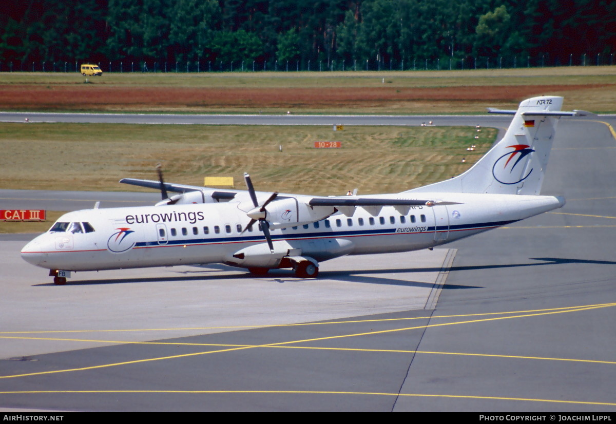 Aircraft Photo of D-ANFB | ATR ATR-72-202 | Eurowings | AirHistory.net #476030