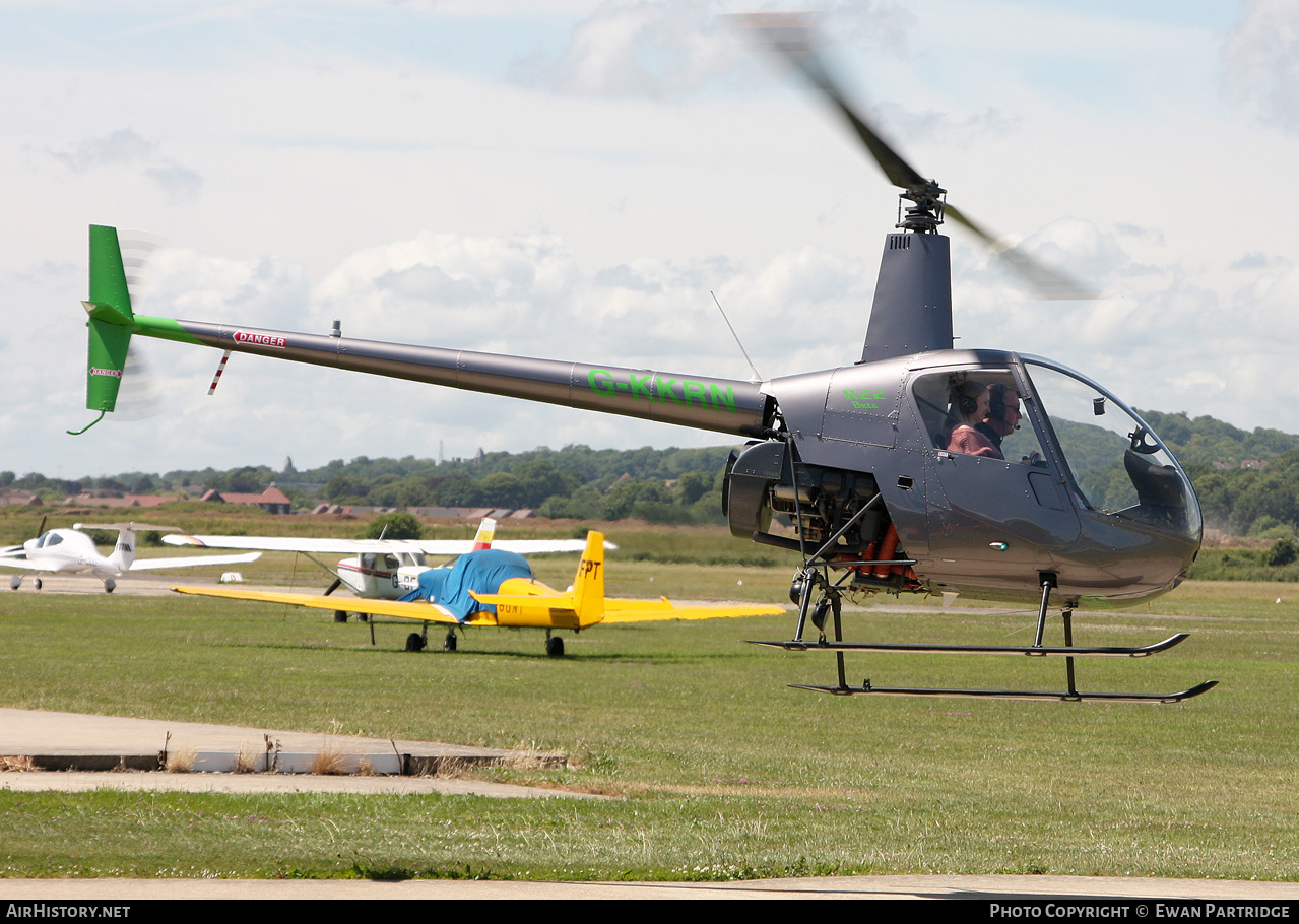 Aircraft Photo of G-KKRN | Robinson R-22B Beta | AirHistory.net #476031