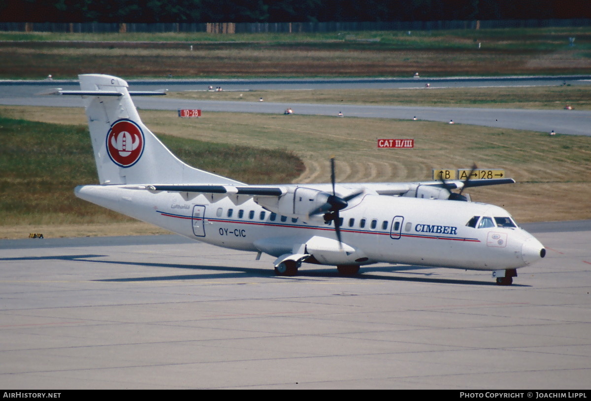 Aircraft Photo of OY-CIC | ATR ATR-42-300 | Cimber Air | AirHistory.net #476037
