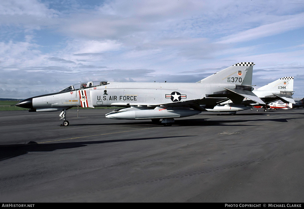 Aircraft Photo of 66-0370 / AF66-370 | McDonnell Douglas F-4E Phantom II | USA - Air Force | AirHistory.net #476042