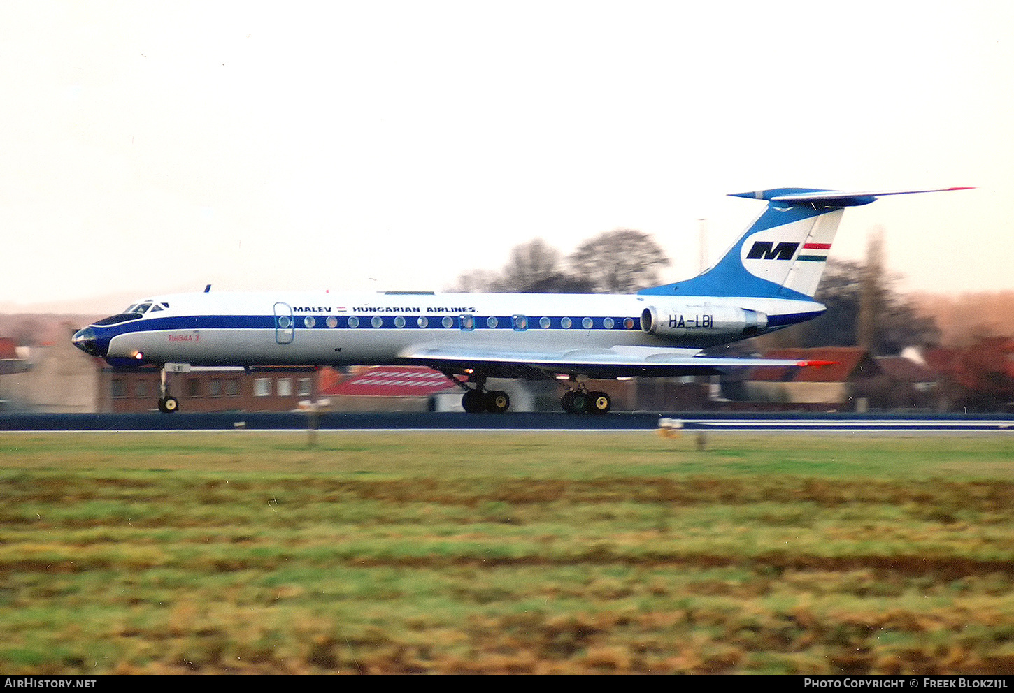 Aircraft Photo of HA-LBI | Tupolev Tu-134A-3 | Malév - Hungarian Airlines | AirHistory.net #476066