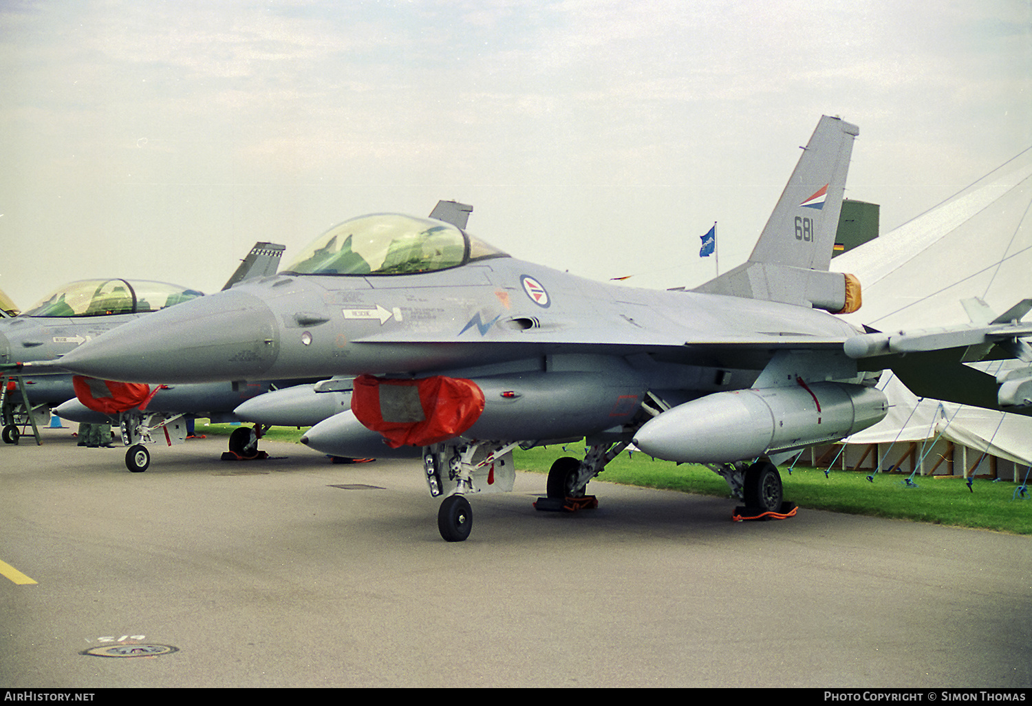 Aircraft Photo of 681 | General Dynamics F-16AM Fighting Falcon | Norway - Air Force | AirHistory.net #476067