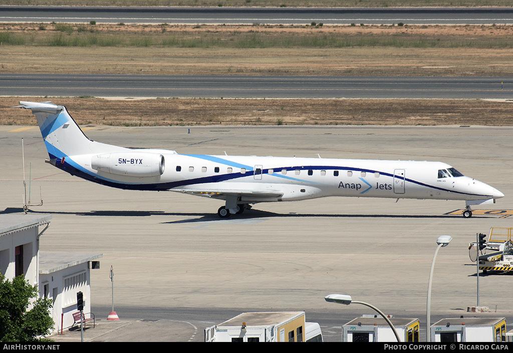 Aircraft Photo of 5N-BYX | Embraer EMB-145MP/ASW | Anap Jets | AirHistory.net #476079