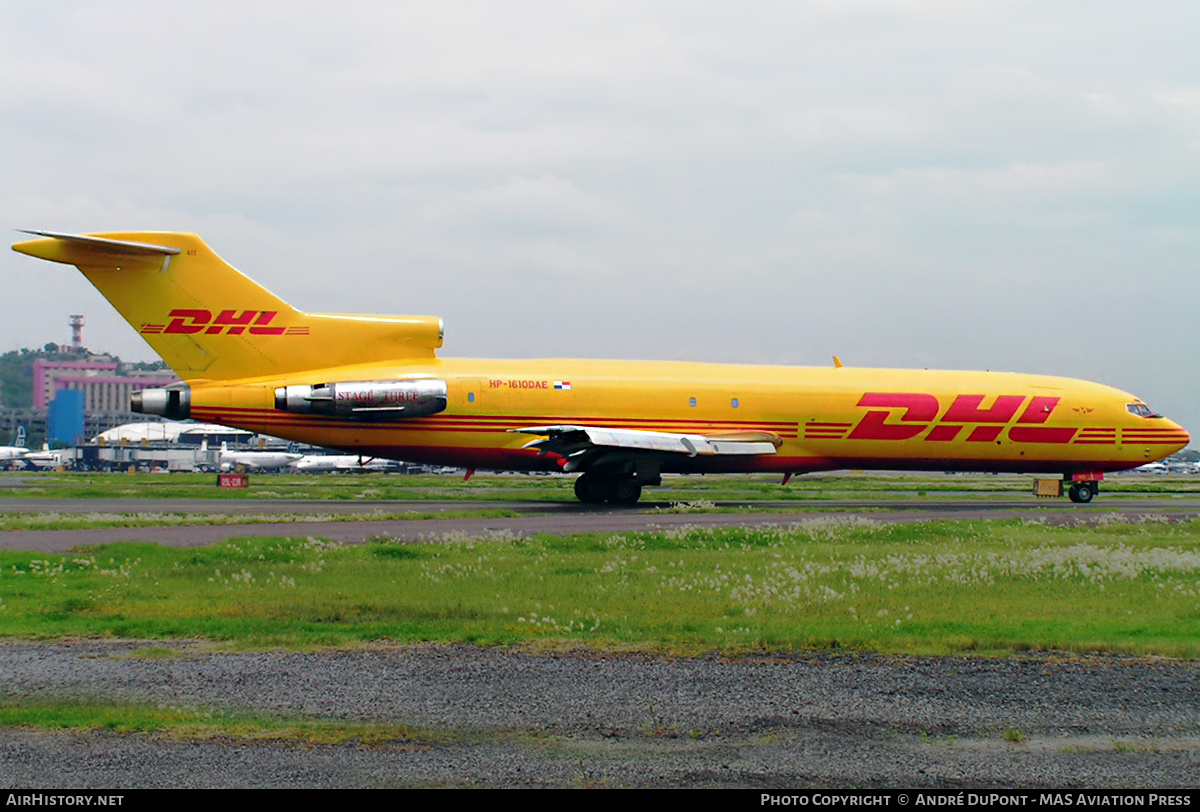 Aircraft Photo of HP-1610DAE | Boeing 727-264/Adv(F) | DHL International | AirHistory.net #476083
