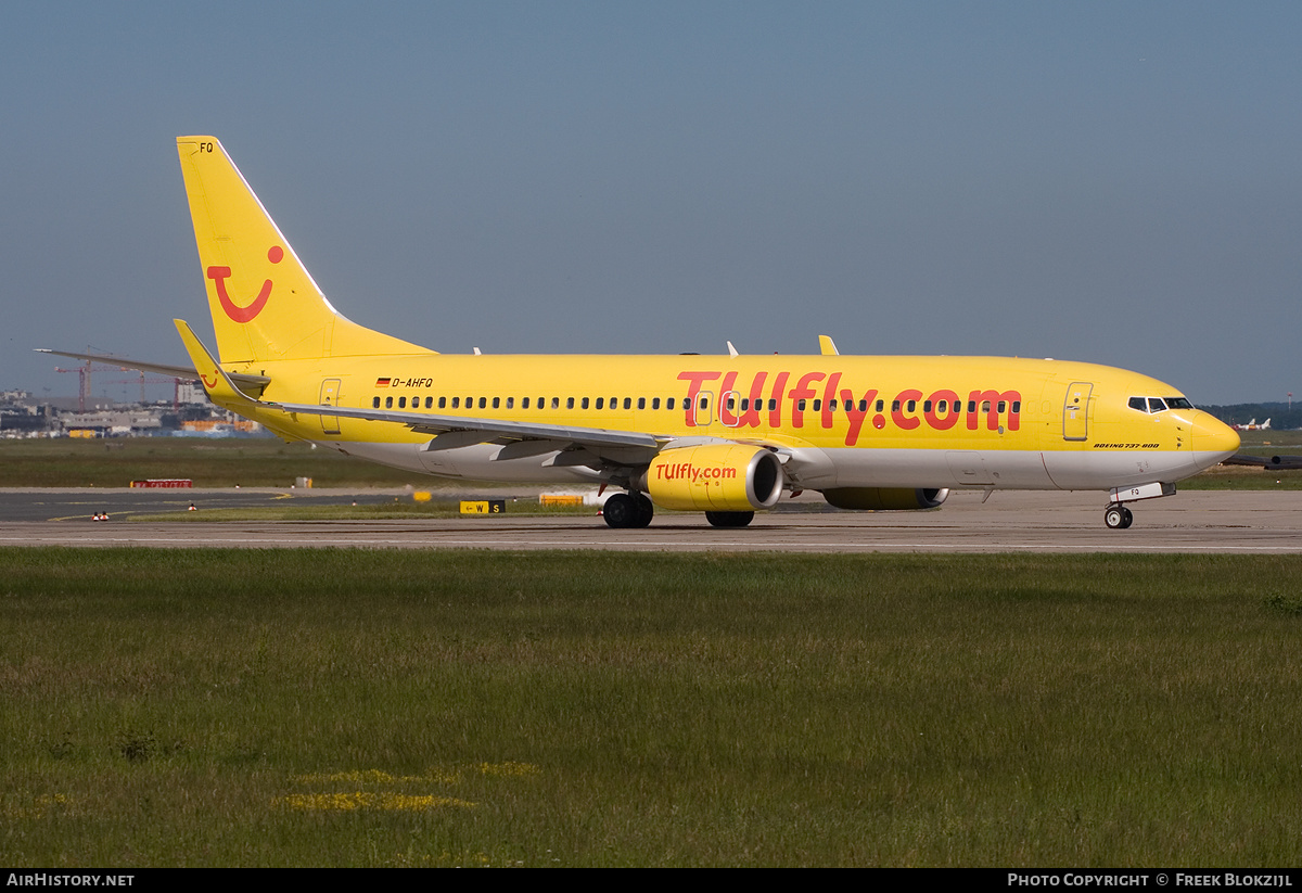 Aircraft Photo of D-AHFQ | Boeing 737-8K5 | TUIfly | AirHistory.net #476095