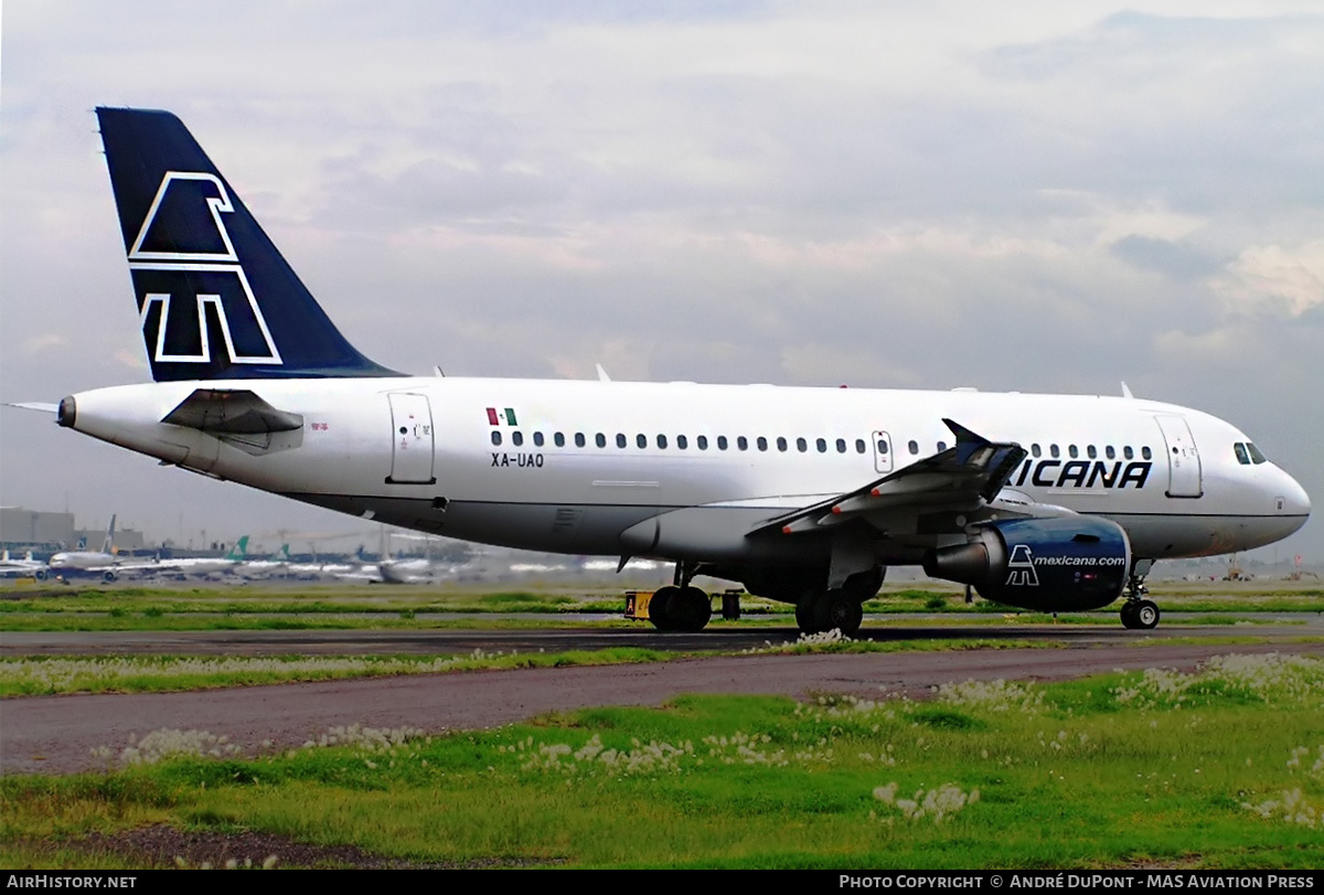 Aircraft Photo of XA-UAQ | Airbus A319-112 | Mexicana | AirHistory.net #476107