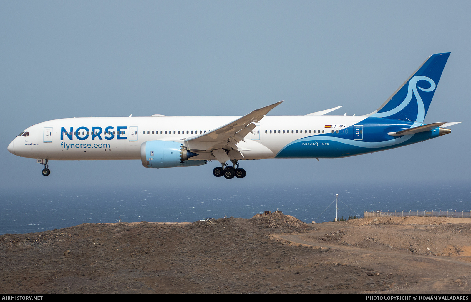Aircraft Photo of EC-NVX | Boeing 787-9 Dreamliner | Norse Atlantic Airways | AirHistory.net #476124