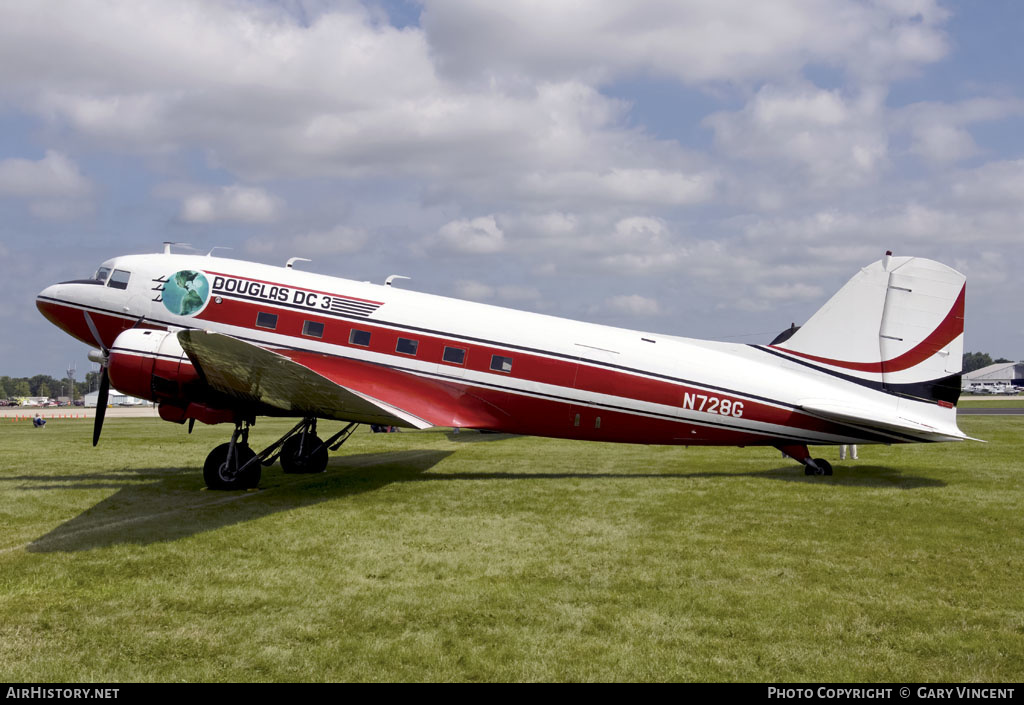 Aircraft Photo of N728G | Douglas DC-3(C) | AirHistory.net #476125