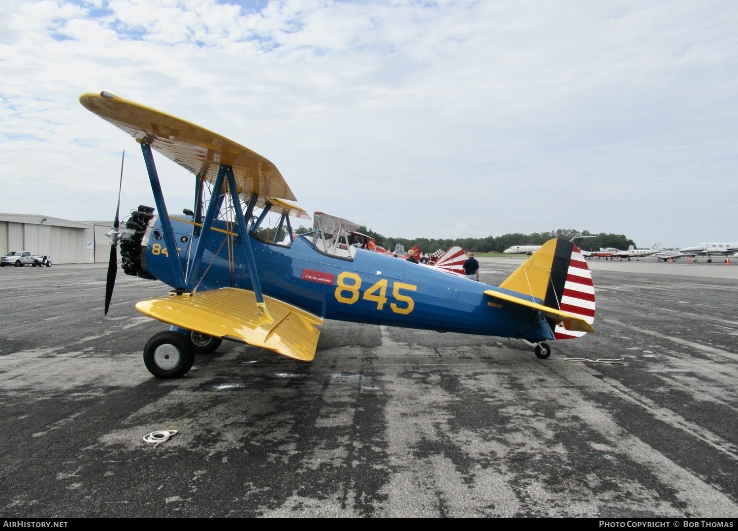 Aircraft Photo of N9686F | Boeing PT-17 Kaydet (A75N1) | USA - Air Force | AirHistory.net #476128
