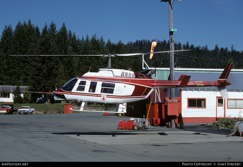 Aircraft Photo of C-GWFW | Bell 206L-1 LongRanger II | Forest Industries Flying Tankers | AirHistory.net #476133