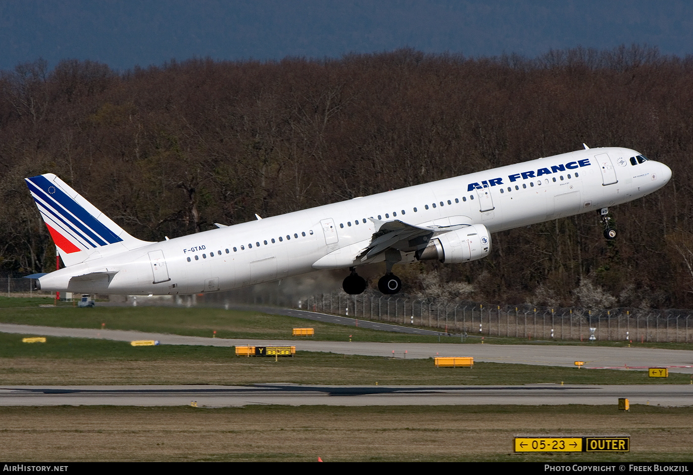 Aircraft Photo of F-GTAD | Airbus A321-211 | Air France | AirHistory.net #476136