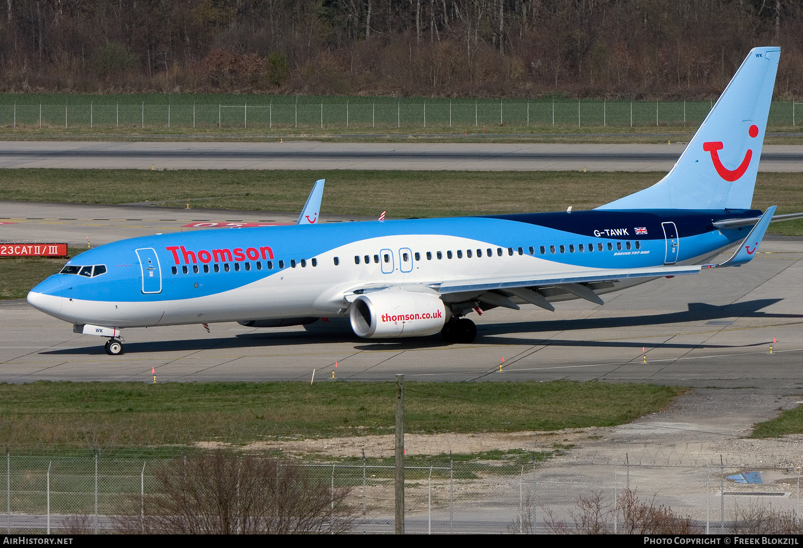 Aircraft Photo of G-TAWK | Boeing 737-8K5 | Thomson Airways | AirHistory.net #476137