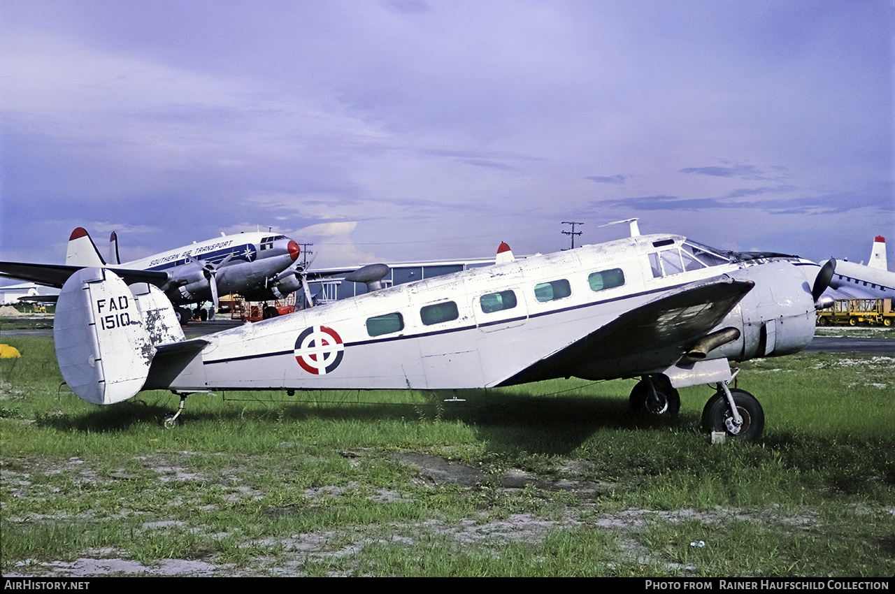 Aircraft Photo of 1510 / FAD 1510 | Beech C-45H Expeditor | Dominican Republic - Air Force | AirHistory.net #476146