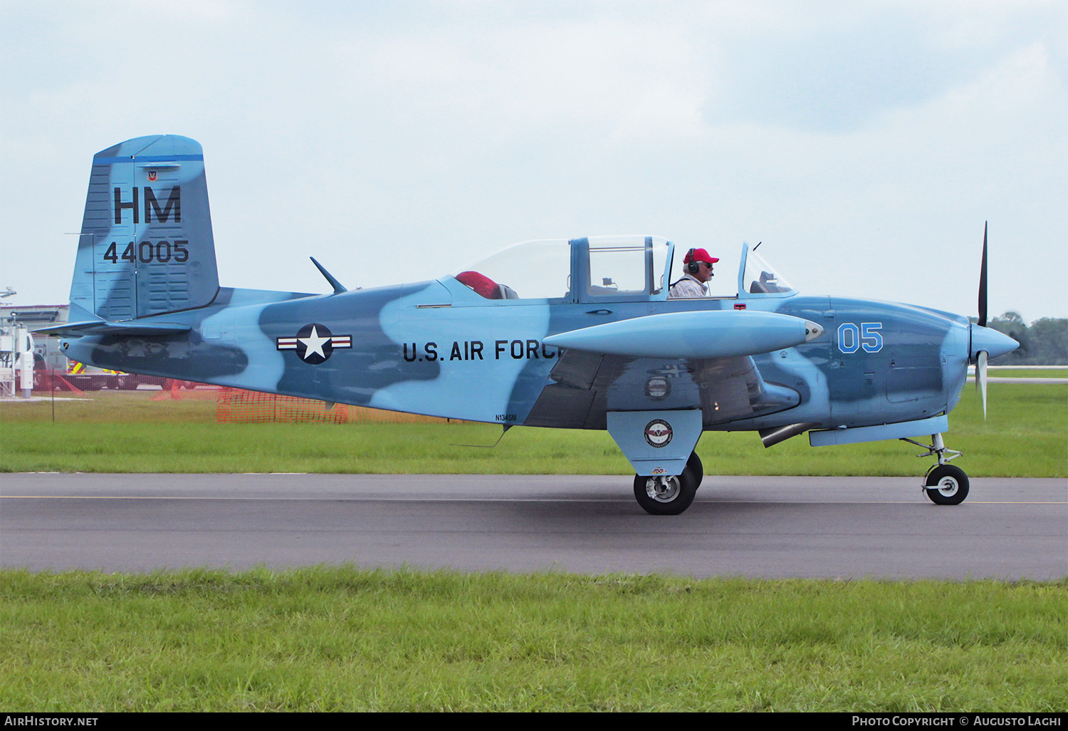 Aircraft Photo of N134SM / 44005 | Beech D45 Mentor | USA - Air Force | AirHistory.net #476152