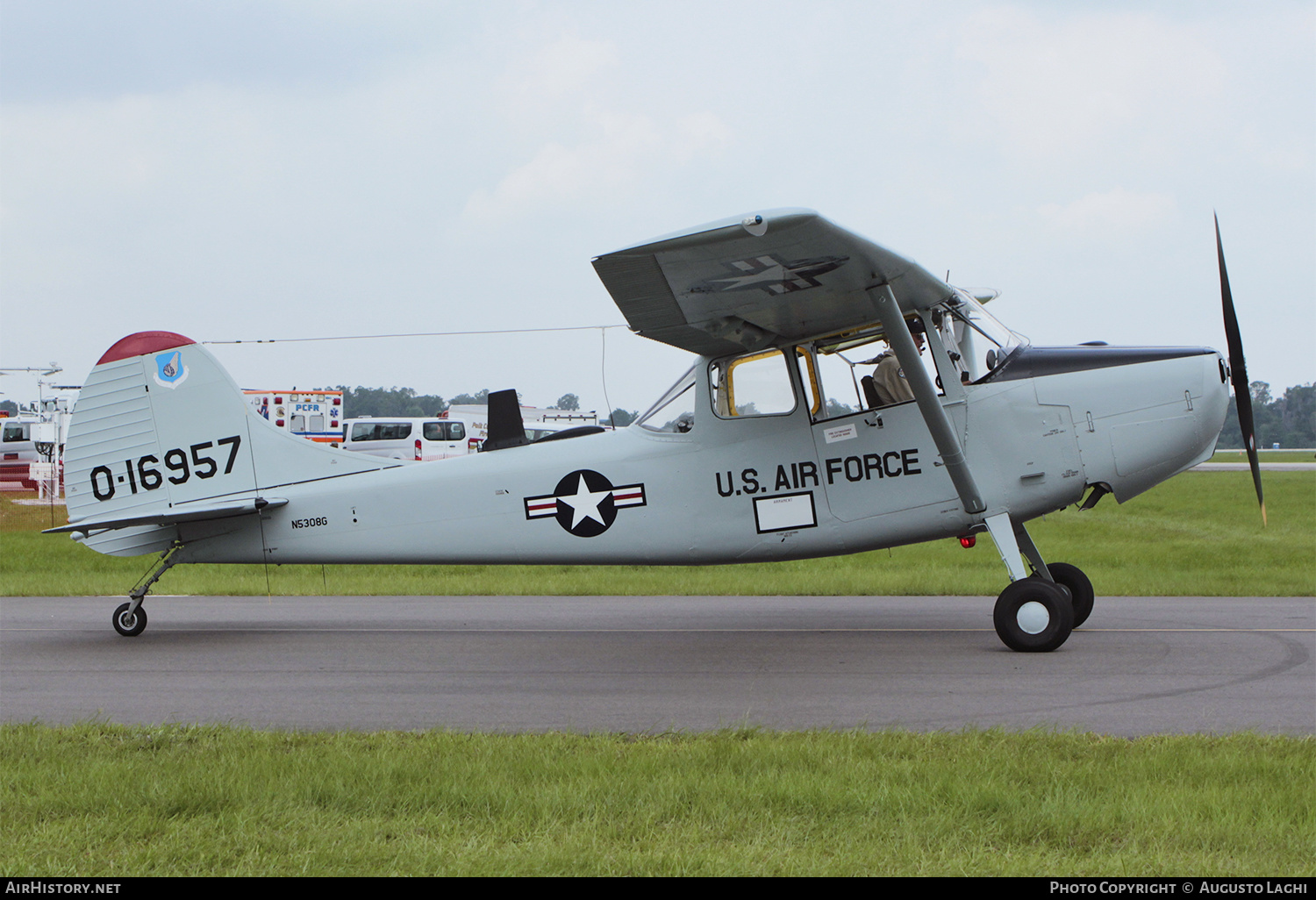 Aircraft Photo of N5308G / 51-16957 | Cessna O-1A Bird Dog | USA - Air Force | AirHistory.net #476163