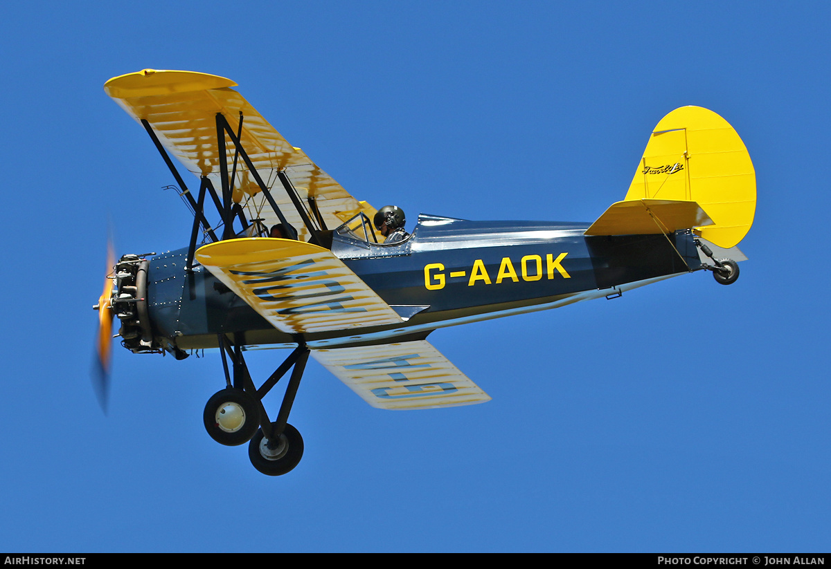 Aircraft Photo of G-AAOK | Curtiss-Wright Travel Air CW-12Q | AirHistory.net #476166