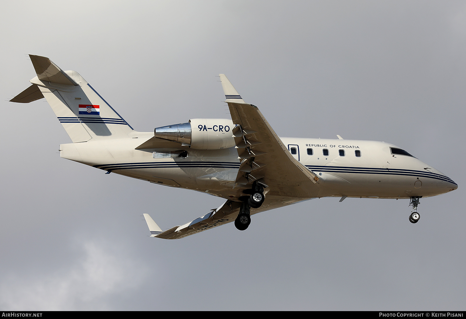 Aircraft Photo of 9A-CRO | Canadair Challenger 604 (CL-600-2B16) | Croatia - Government | AirHistory.net #476168