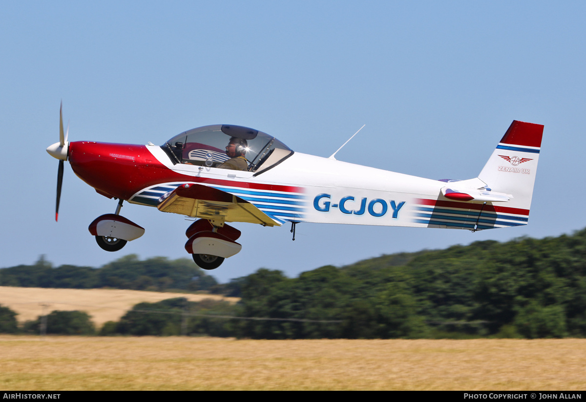 Aircraft Photo of G-CJOY | Zenair CH-601 HDS Zodiac | AirHistory.net #476181