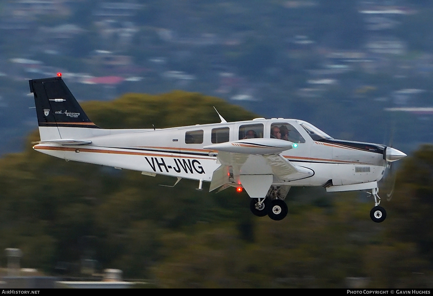 Aircraft Photo of VH-JWG | Hawker Beechcraft G36 Bonanza | AirHistory.net #476185