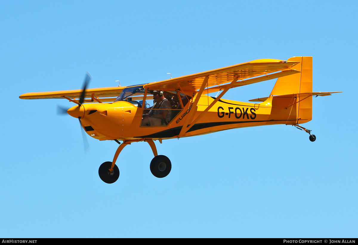 Aircraft Photo of G-FOKS | Aeropro Eurofox 912(S) | AirHistory.net #476186