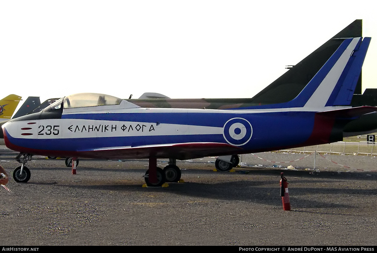 Aircraft Photo of 19235 | Canadair CL-13 Sabre 2 | Greece - Air Force | AirHistory.net #476203