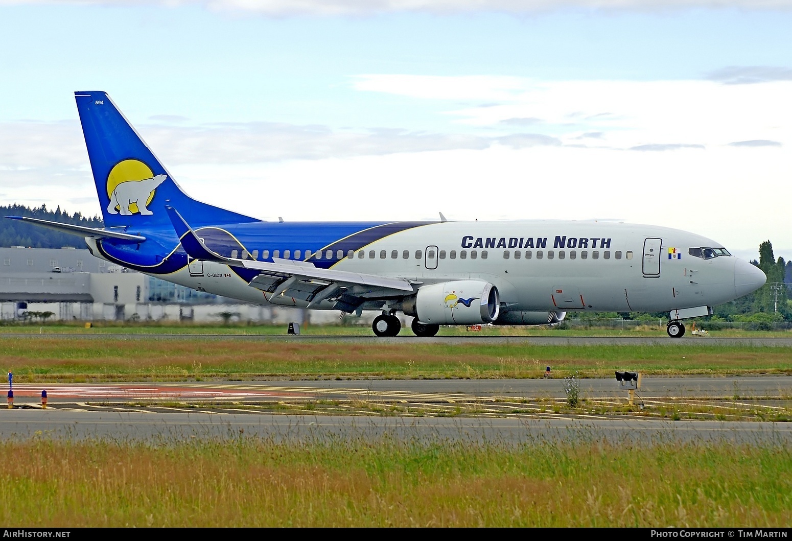 Aircraft Photo of C-GICN | Boeing 737-36Q | Canadian North | AirHistory.net #476208