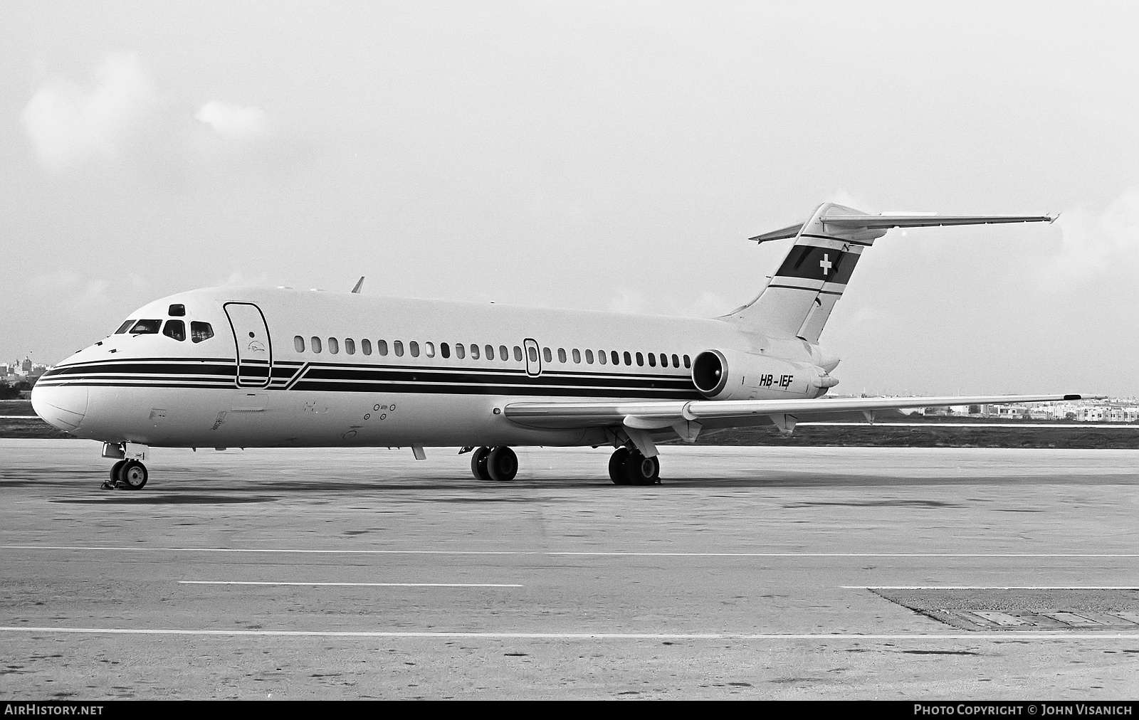 Aircraft Photo of HB-IEF | Douglas DC-9-14 | AirHistory.net #476215