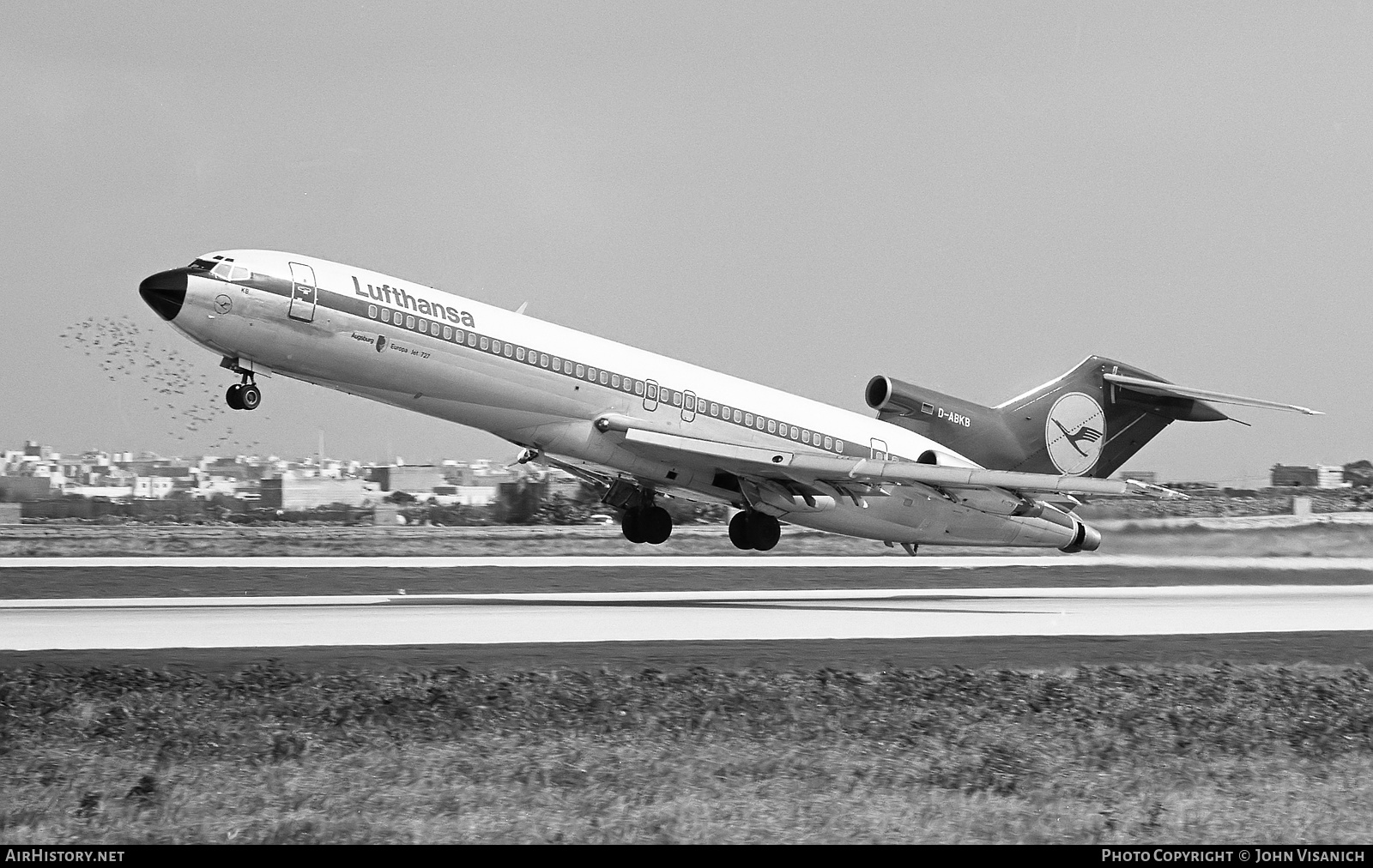Aircraft Photo of D-ABKB | Boeing 727-230/Adv | Lufthansa | AirHistory.net #476225
