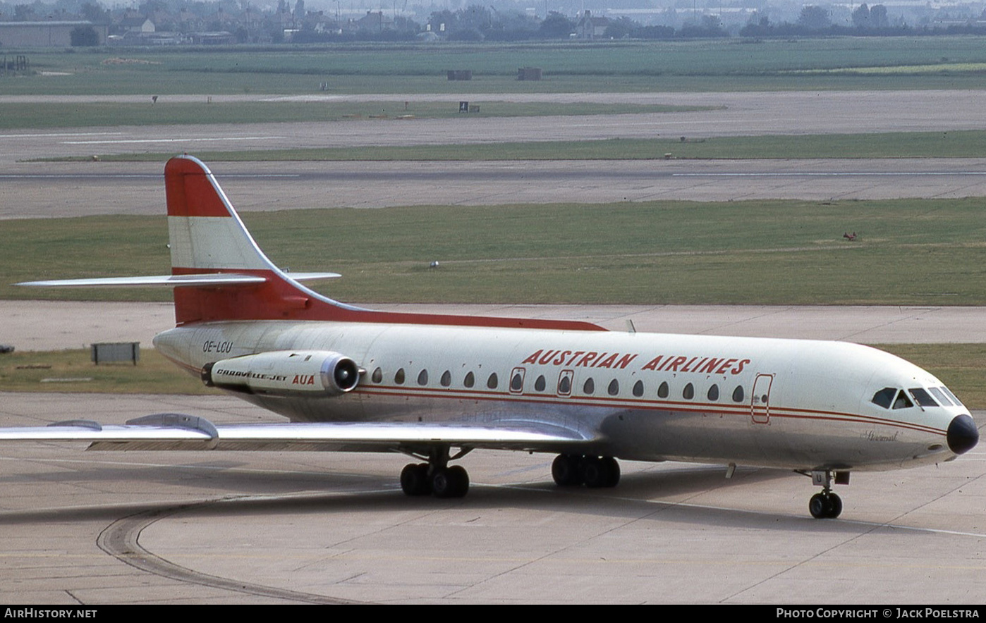 Aircraft Photo of OE-LCU | Sud SE-210 Caravelle VI-R | Austrian Airlines | AirHistory.net #476231