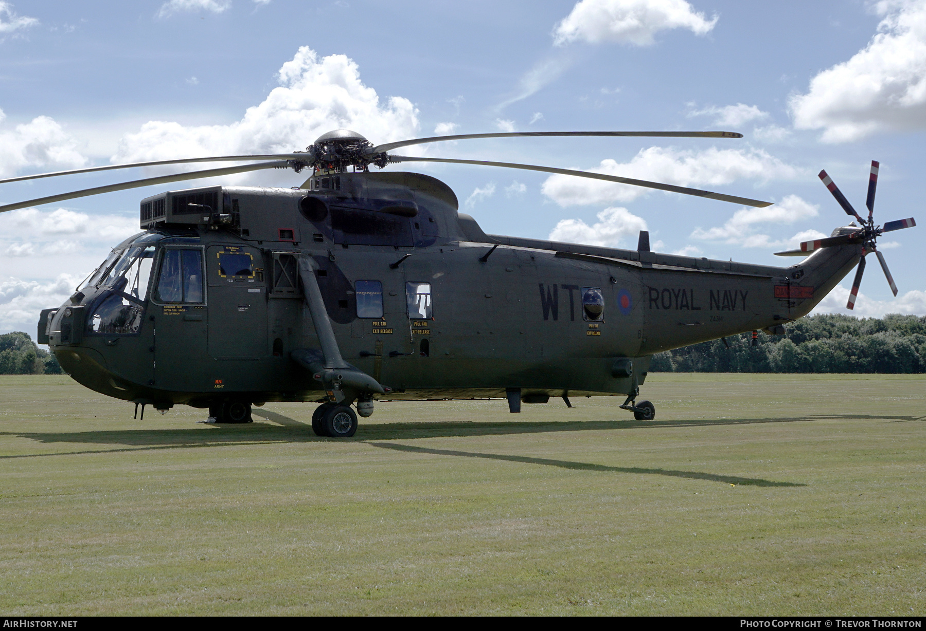 Aircraft Photo of G-CMDO / ZA314 | Westland WS-61 Sea King HC4 | UK - Navy | AirHistory.net #476255