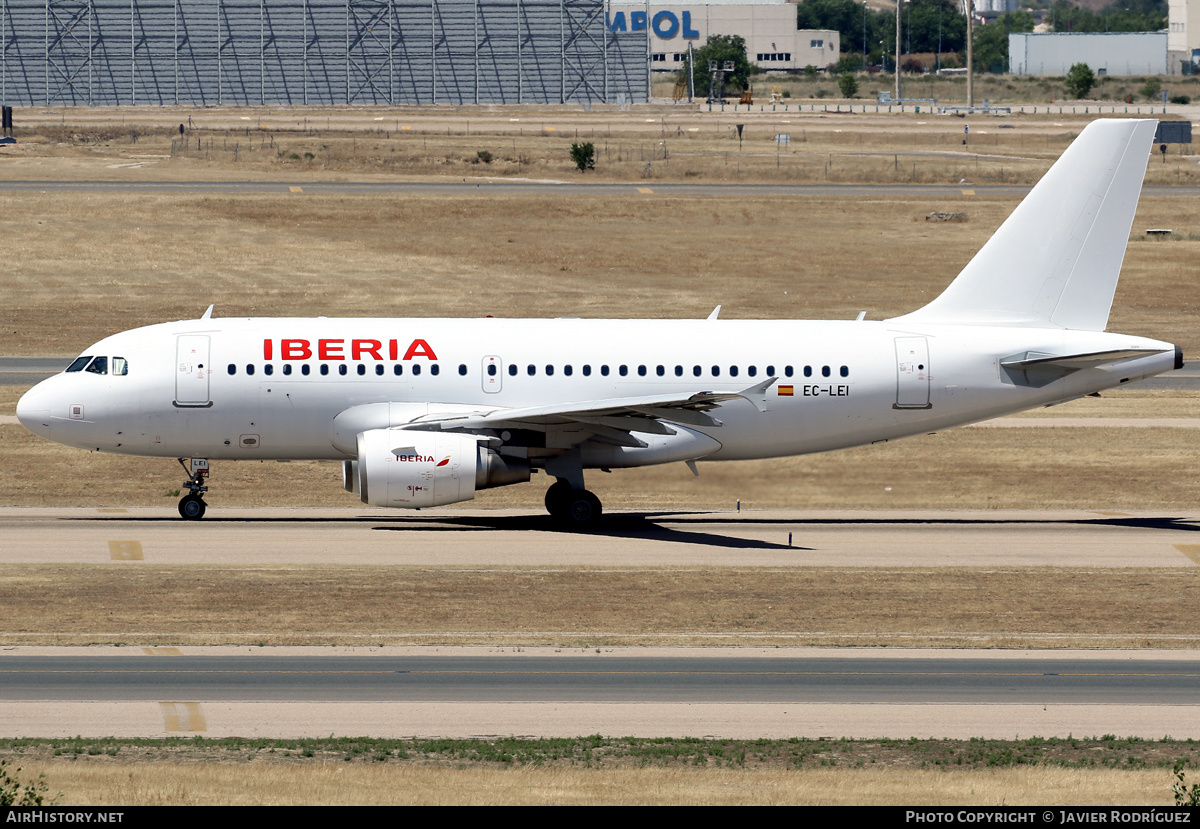 Aircraft Photo of EC-LEI | Airbus A319-111 | Iberia | AirHistory.net #476276