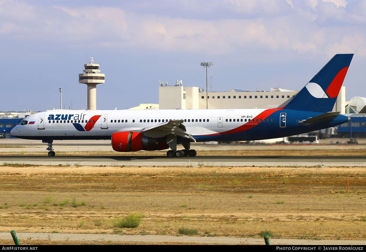 Aircraft Photo of VP-BYC | Boeing 757-231 | Azur Air | AirHistory.net #476282