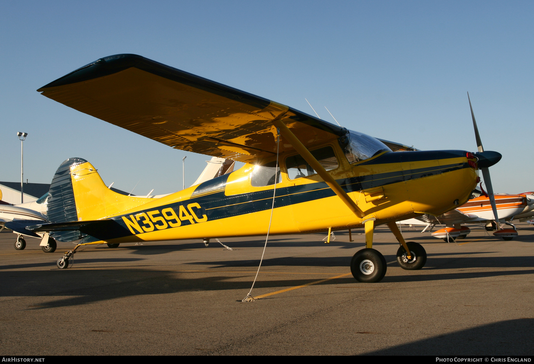 Aircraft Photo of N3594C | Cessna 170B | AirHistory.net #476298