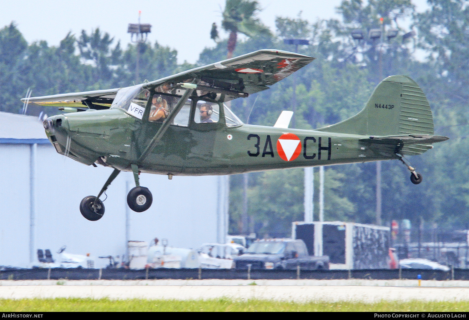 Aircraft Photo of N4443P / 3A-CH | Cessna O-1 Bird Dog (305/321/L-19/OE) | Austria - Air Force | AirHistory.net #476308