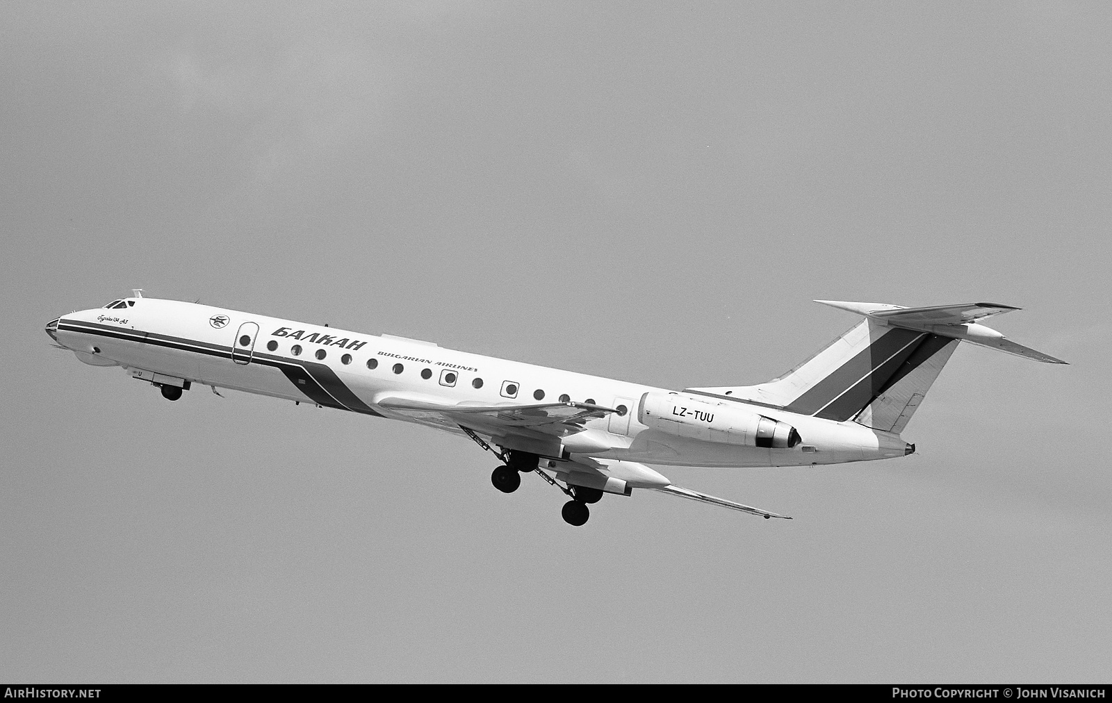 Aircraft Photo of LZ-TUU | Tupolev Tu-134A-3 | Balkan - Bulgarian Airlines | AirHistory.net #476324