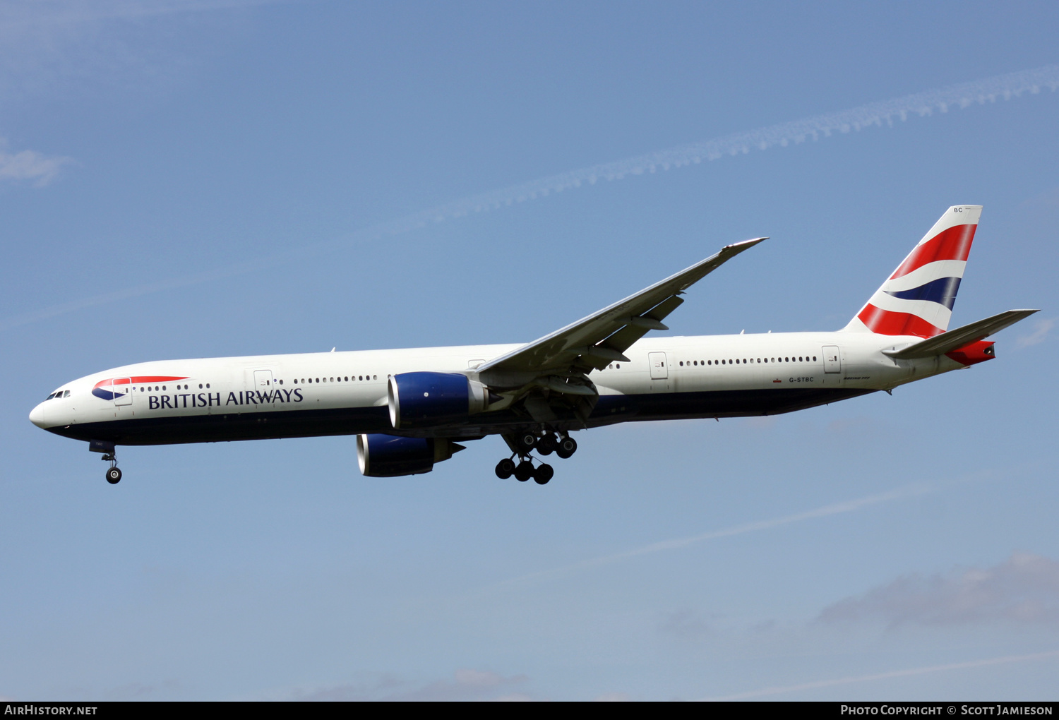 Aircraft Photo of G-STBC | Boeing 777-36N/ER | British Airways | AirHistory.net #476334