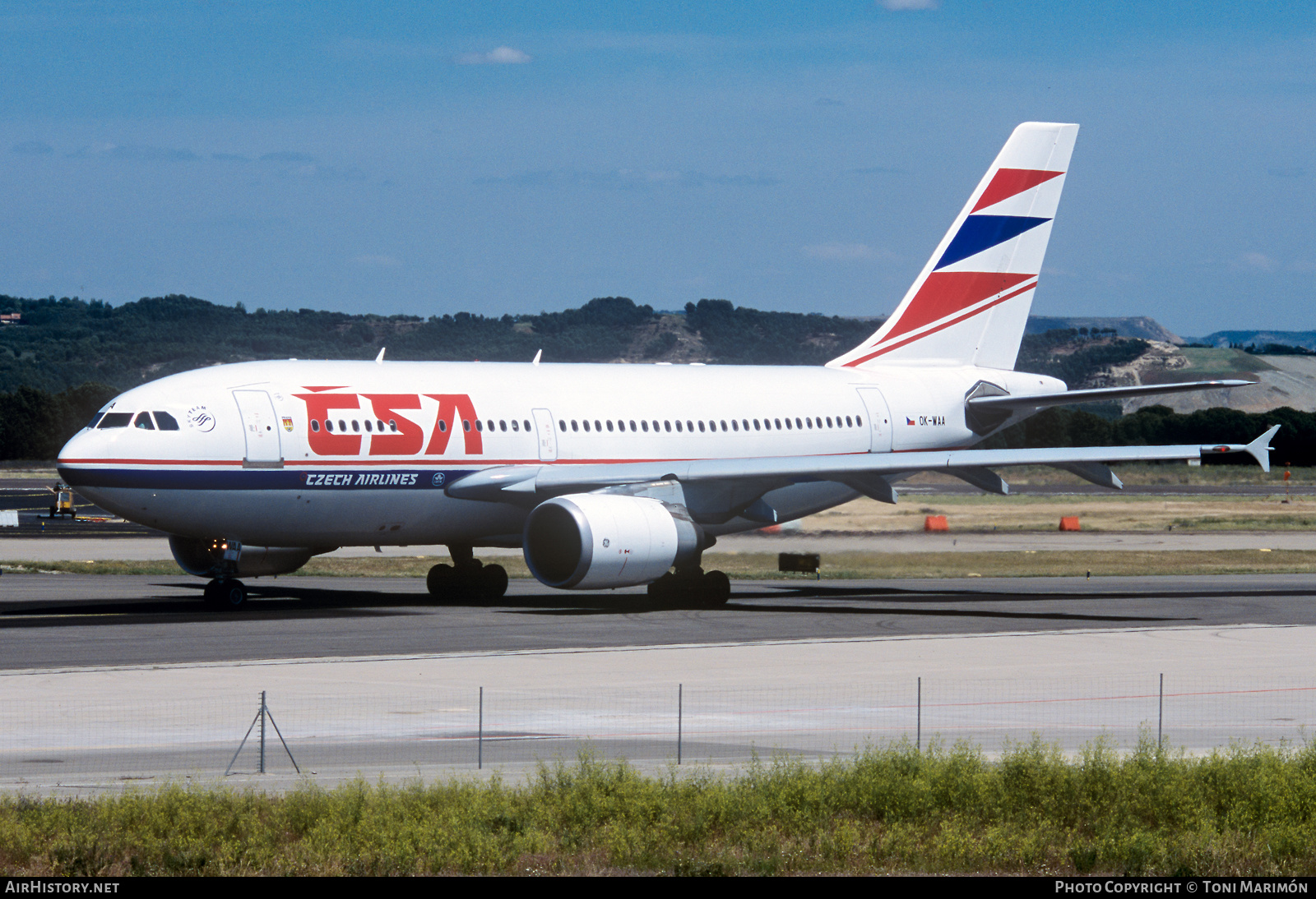 Aircraft Photo of OK-WAA | Airbus A310-304 | ČSA - Czech Airlines | AirHistory.net #476336