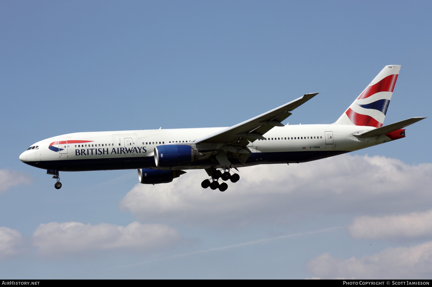 Aircraft Photo of G-YMMA | Boeing 777-236/ER | British Airways | AirHistory.net #476338