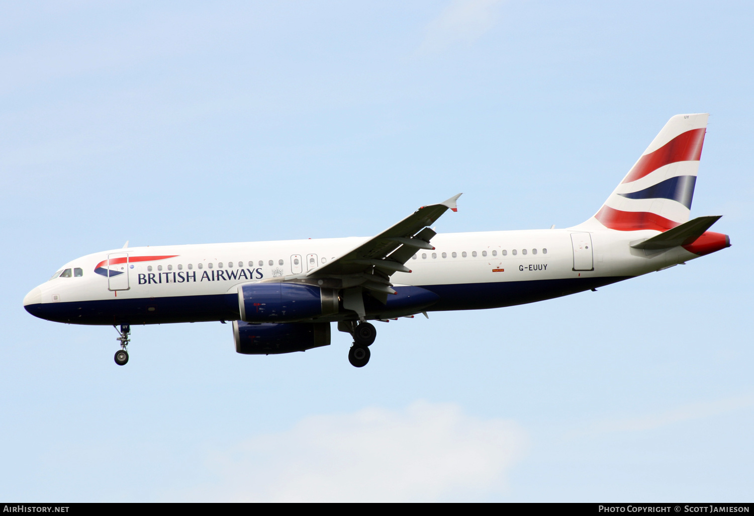 Aircraft Photo of G-EUUY | Airbus A320-232 | British Airways | AirHistory.net #476342
