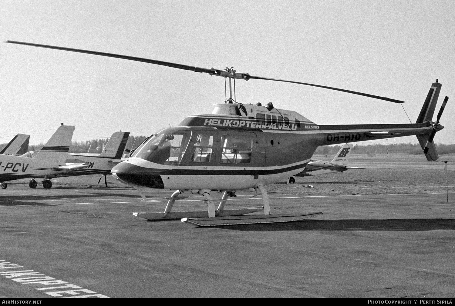 Aircraft Photo of OH-HIQ | Bell AB-206B JetRanger II | Helikopteripalvelu | AirHistory.net #476350
