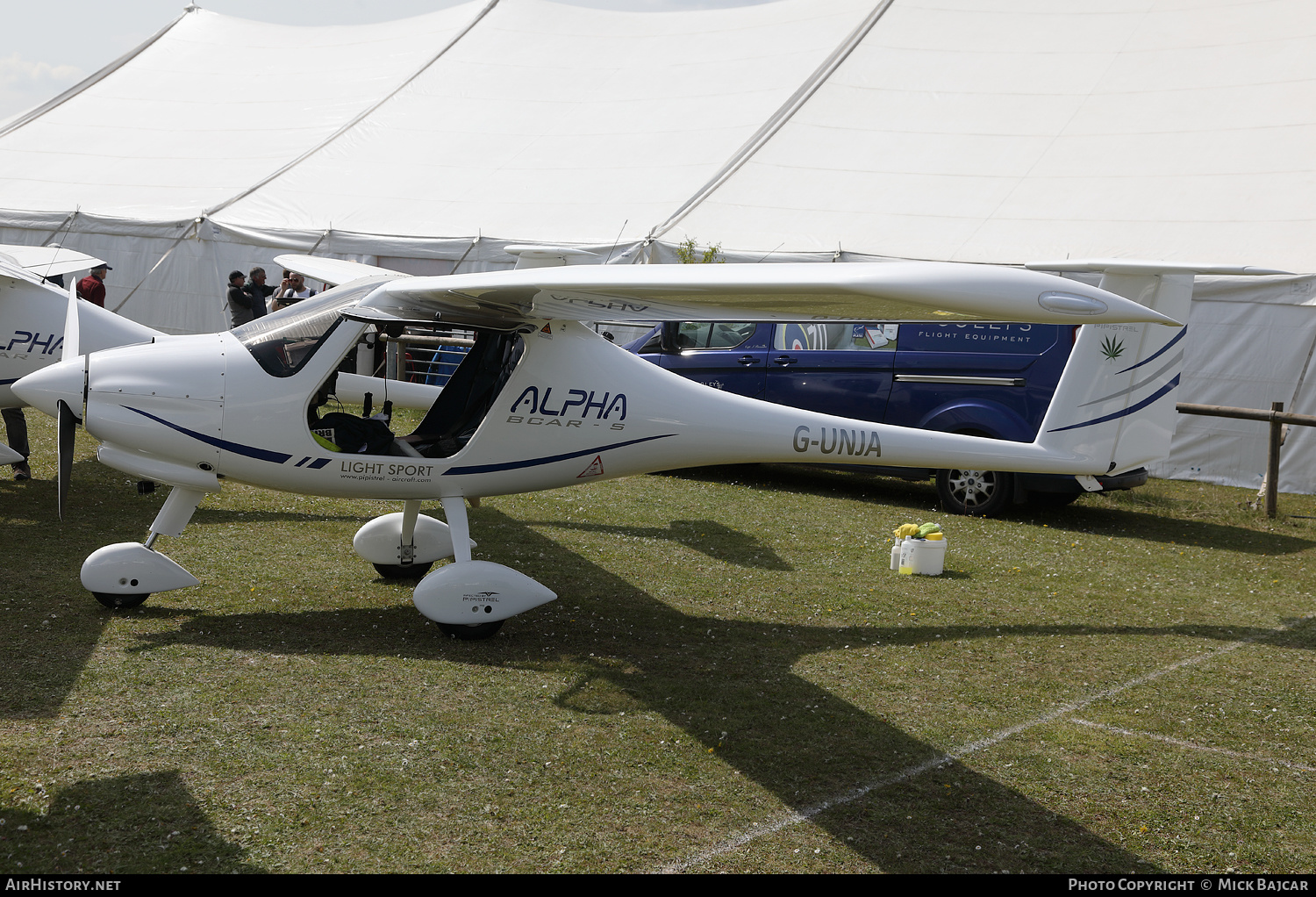 Aircraft Photo of G-UNJA | Pipistrel Alpha BCAR-S 164 | AirHistory.net #476356