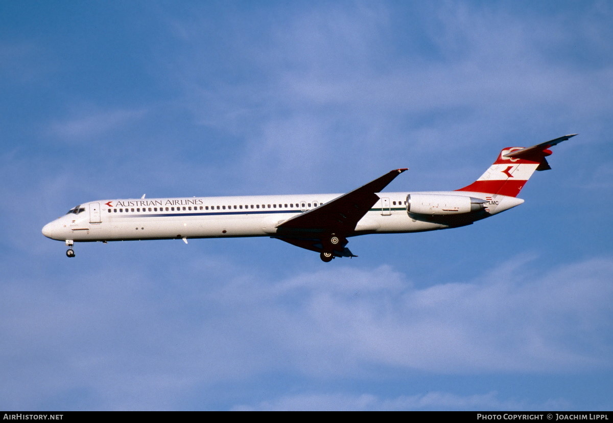 Aircraft Photo of OE-LMC | McDonnell Douglas MD-82 (DC-9-82) | Austrian Airlines | AirHistory.net #476374