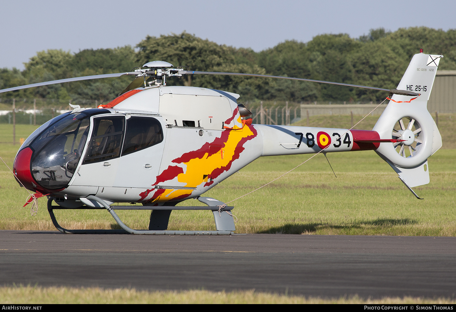 Aircraft Photo of HE25-15 | Eurocopter EC-120B Colibri | Spain - Air Force | AirHistory.net #476377