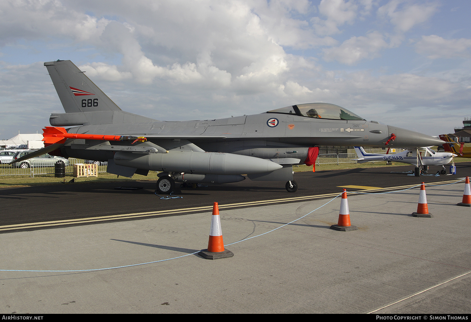 Aircraft Photo of 686 | Lockheed F-16AM Fighting Falcon | Norway - Air Force | AirHistory.net #476380