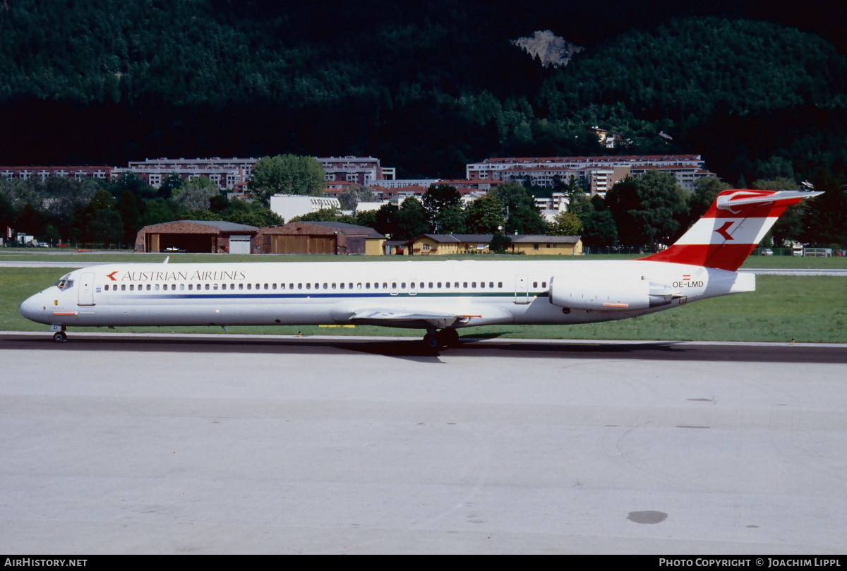 Aircraft Photo of OE-LMD | McDonnell Douglas MD-83 (DC-9-83) | Austrian Airlines | AirHistory.net #476382