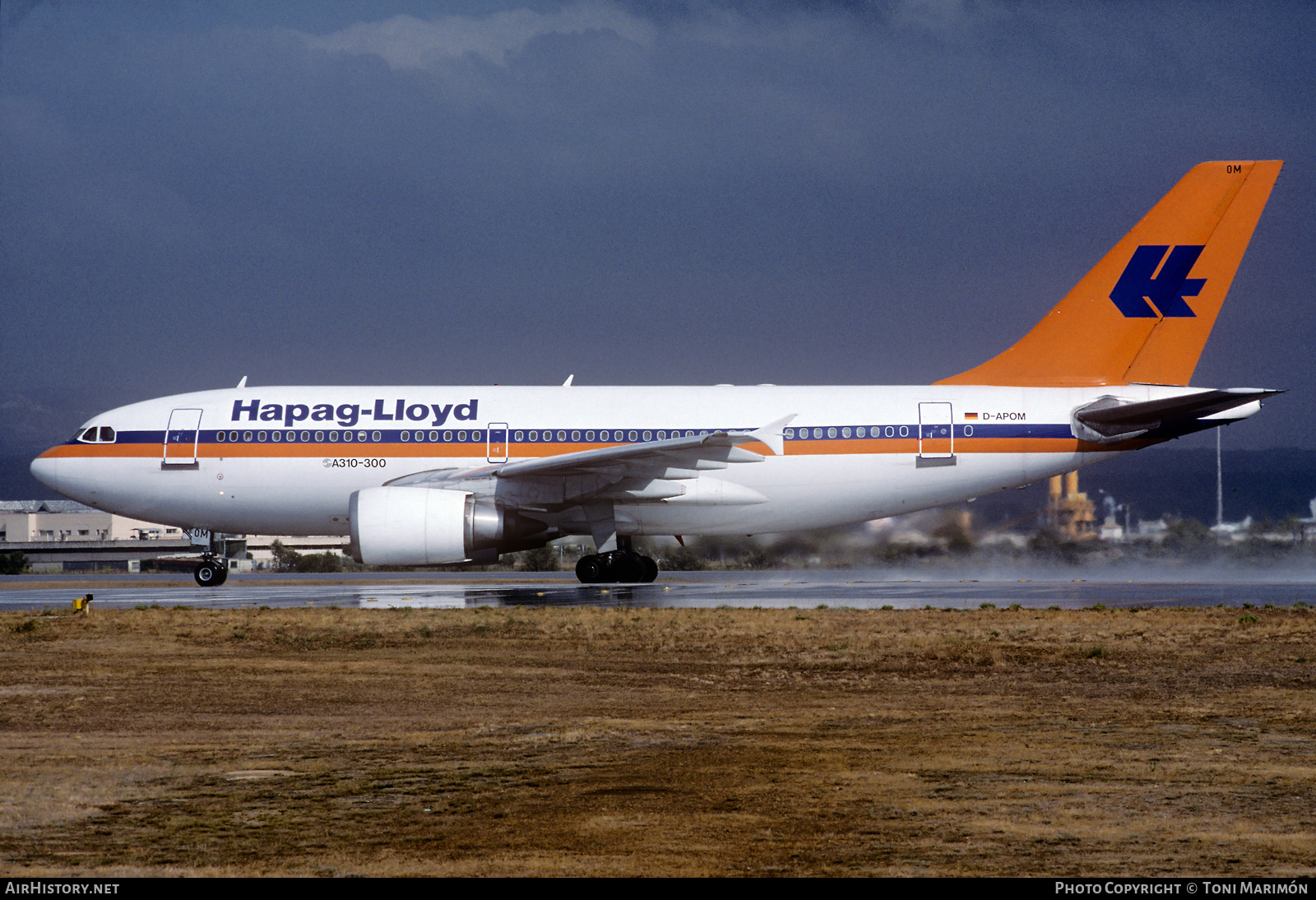 Aircraft Photo of D-APOM | Airbus A310-304 | Hapag-Lloyd | AirHistory.net #476390
