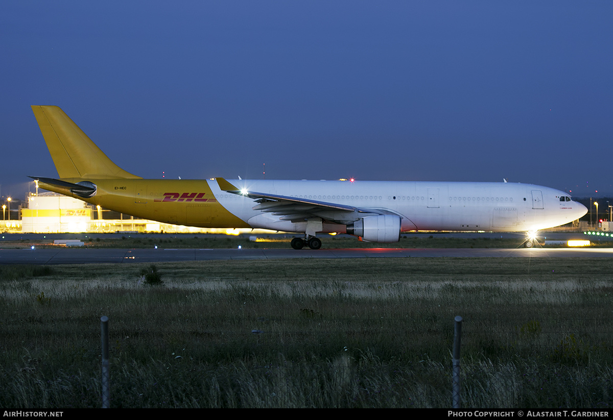 Aircraft Photo of EI-HEC | Airbus A330-322/F | DHL International | AirHistory.net #476397