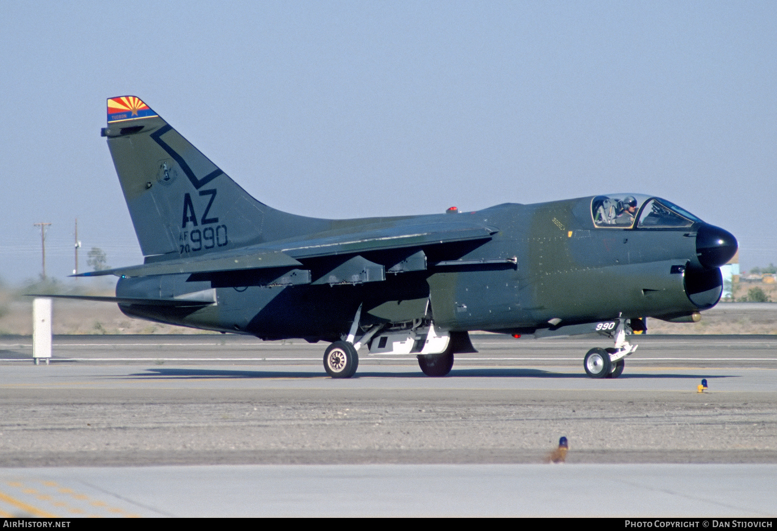 Aircraft Photo of 70-0990 / AF70-990 | LTV A-7D Corsair II | USA - Air Force | AirHistory.net #476421